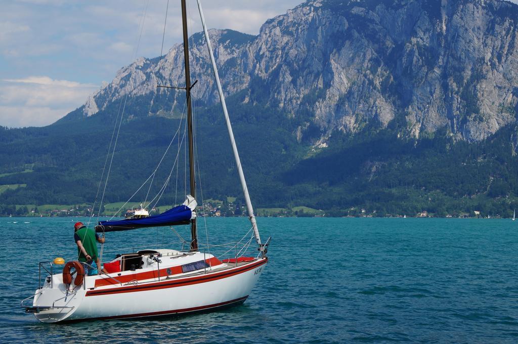 Biohof Schwanser Steinbach am Attersee Buitenkant foto