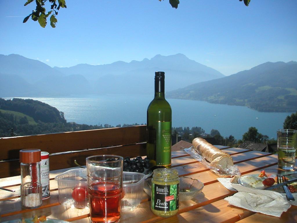 Biohof Schwanser Steinbach am Attersee Buitenkant foto