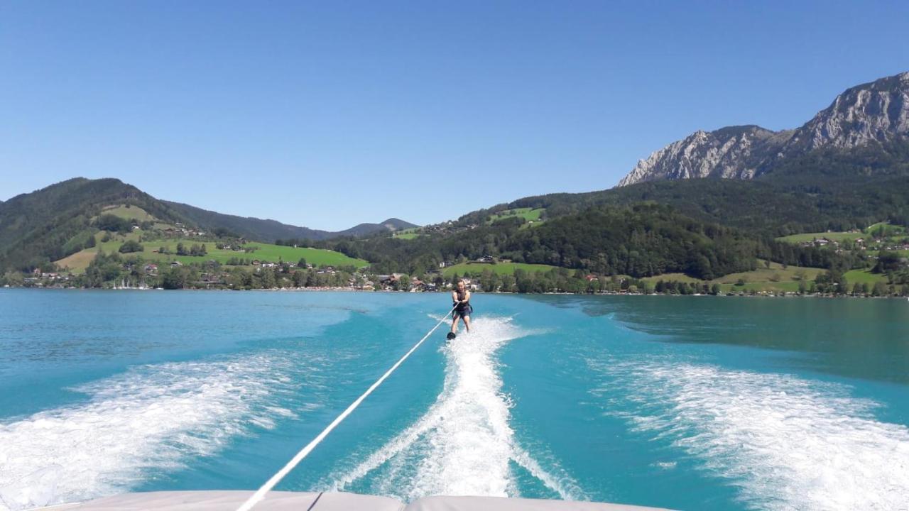 Biohof Schwanser Steinbach am Attersee Buitenkant foto